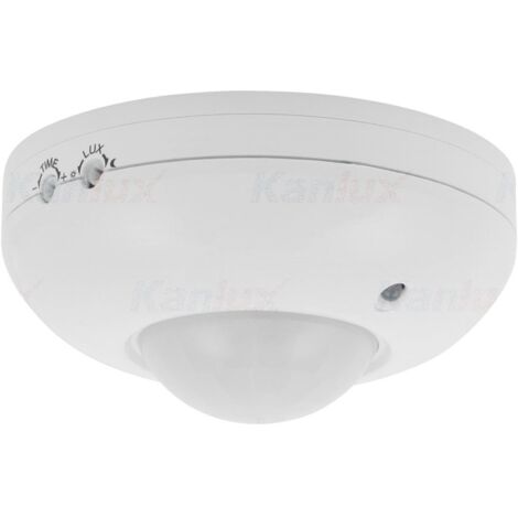 Sensore movimento crepuscolare PIR Kanlux ZONA bianco 10m