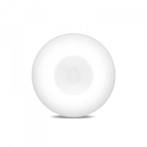 Sensore Perdita Acqua Rilevatore di Allagamento ZigBee Protocollo ZigBee 3.0 TUYA, Smart Life CR2032 IP66 Ø50x17mm