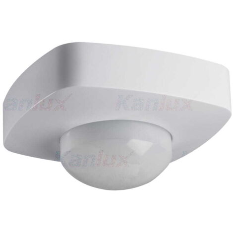 Sensore PIR crepuscolare 10m bianco Kanlux SENZo 26821