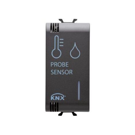 SENSORE TEMP./UMIDITA EASY INCASSO NERO GEWISS GW12762H