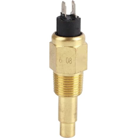 Sensore temperatura acqua motore 3/8 pollici NPT 98 Sensore temperatura acqua motore Adatto per accessorio motore VDO 624V, sensore temperatura e umidità