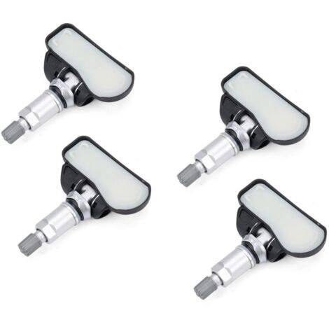 Sensores de presión de neumáticos (4 unidades), compatibles con Mercedes Clase C (W205, C205, A20503, 2014-06/2021, W204, W203, RDKS), compatibles con Mercedes Clase GLE (W166, 01, 2015-03/2019, A0009