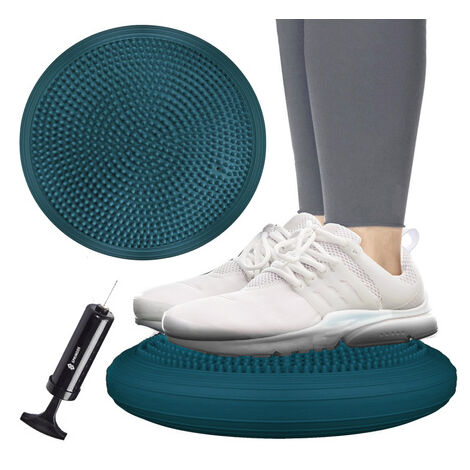 SPRINGOS Sensory Disk PRO zur Übung in Dunkelblau