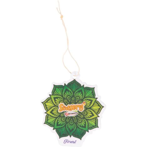 Sensory profumatore auto foresta mandala 7,5 cm x 17,5 cm