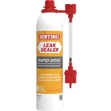 Sentinel – Produit d'étanchéité aérosol 300ml – Colmatage micro fuites et suintements – Compatible aluminium et plastiques – Pour chantiers humides - LSRD-12X300ML-EXP