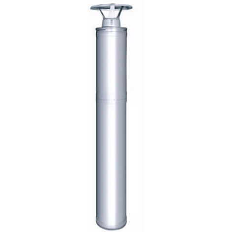 Sentiotec Stahlschornstein 1500 Set Zubehör