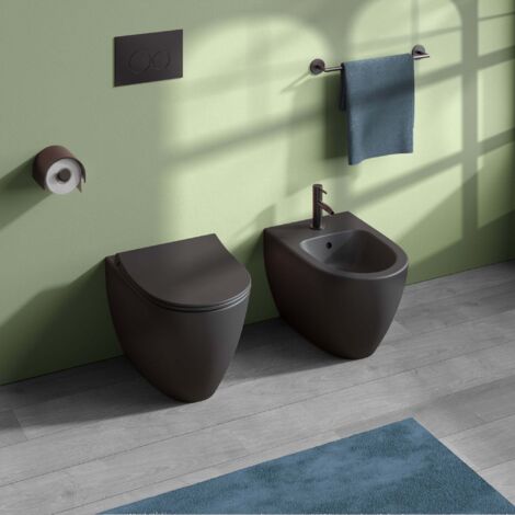 Sento bidet affleurant - Couleur : Noir mat