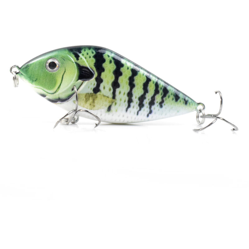 

Asupermall - Senuelo de pesca de 2.8 in / 0.5oz, cebo duro bionico con anzuelo agudo, senuelos de pesca de sonajero de crankbait de hundimiento