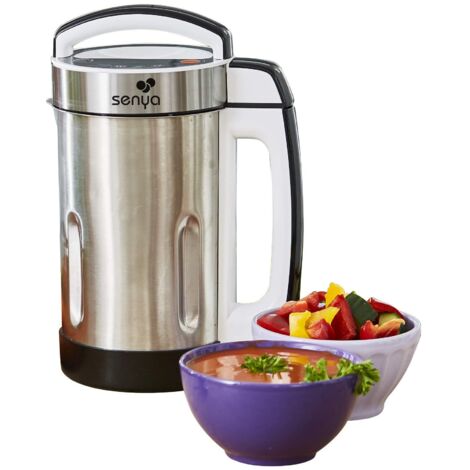 Senya miscelatore riscaldante Inox mixer per zuppe Cook & Heat capacità 1,6L 1150W