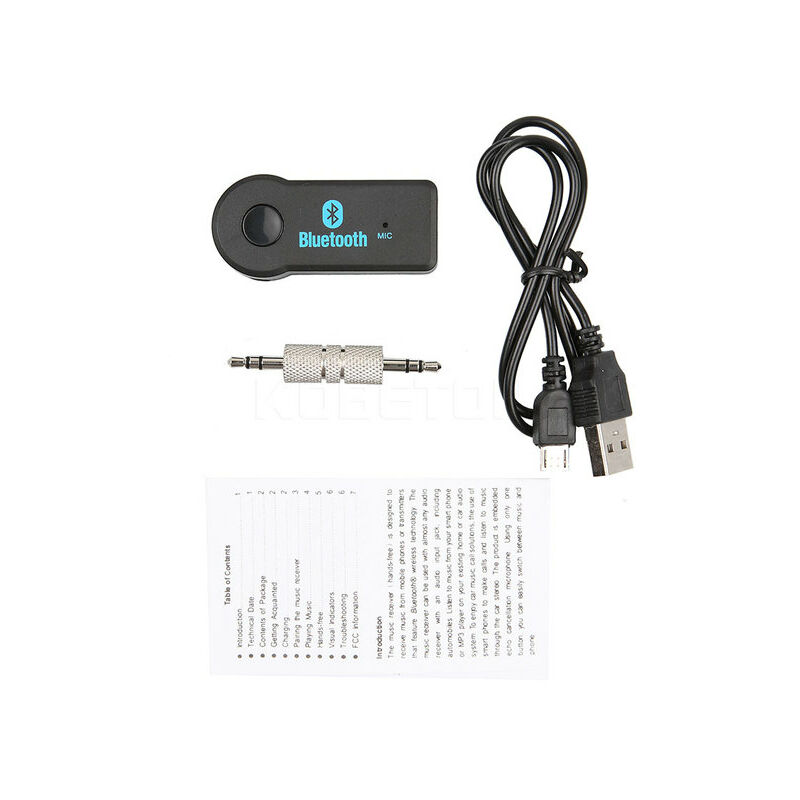 Senza fili di Bluetooth Car Kit Vivavoce Mini 3.5
