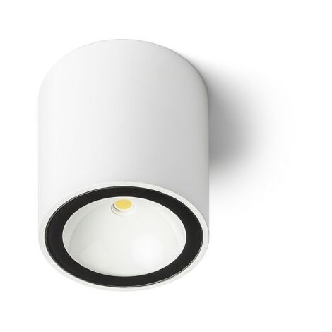 SENZA R plafonnier gris anthracite verre transparent 230V LED 6W IP65 3000K