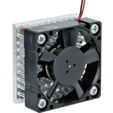 SEPA HXB50E12 Ventilateur axial 12 V/DC (L x l x H) 50 x 50 x 20 mm - argent, noir
