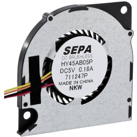 SEPA HY45AB05PSE26A-BLI Ventilateur radial 5 V 1.92 m³/h (L x l x H) 45 x 45 x 4.3 mm X257322