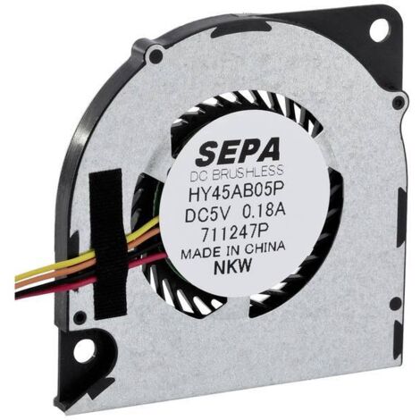 SEPA HY45AB05PSE26A-BLI Ventilatore radiale 5 V 1.92 m³/h (L x L x A) 45 x 45 x 4.3 mm