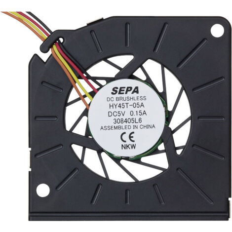 SEPA HY45T05A-830 Radiallüfter 5 V/DC 2.3 m³/h (L x B x H) 45 x 45 x 5 mm