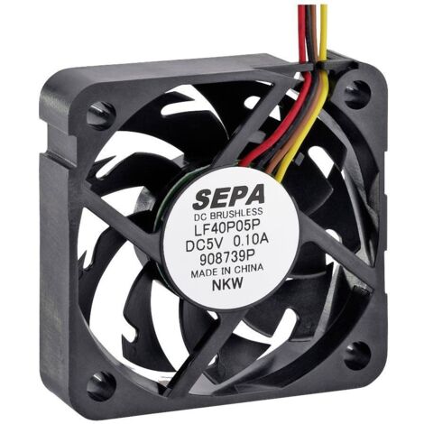 SEPA LF40P05PSE00A Ventilateur axial 5 V 13.8 m³/h (L x l x H) 40 x 40 x 10 mm X257382