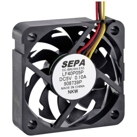 SEPA LF40P05PSE00A Ventola assiale 5 V 13.8 m³/h (L x L x A) 40 x 40 x 10 mm