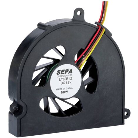 SEPA LY60B12FSEXXA Ventilateur radial 12 V 11.1 m³/h X257872