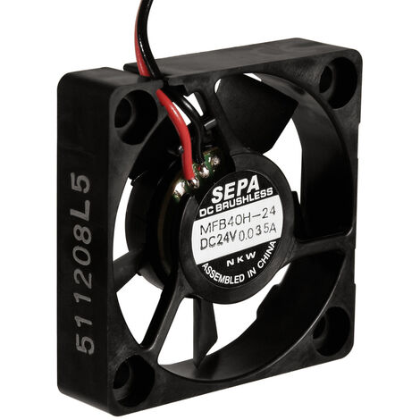 SEPA MFB40H12 Axiallüfter 12 V/DC 185 l/min (L x B x H) 40 x 40 x 10 mm