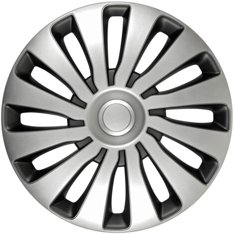 Sepang Silver & Black - Set 4 Copricerchi - D.13"