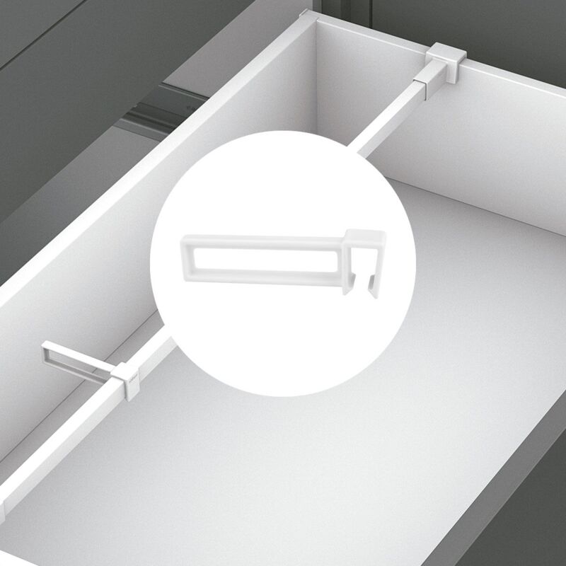 

Separ. Transv. Rectangular LegraBox Gris R/Zc7U10F0 - Antracita