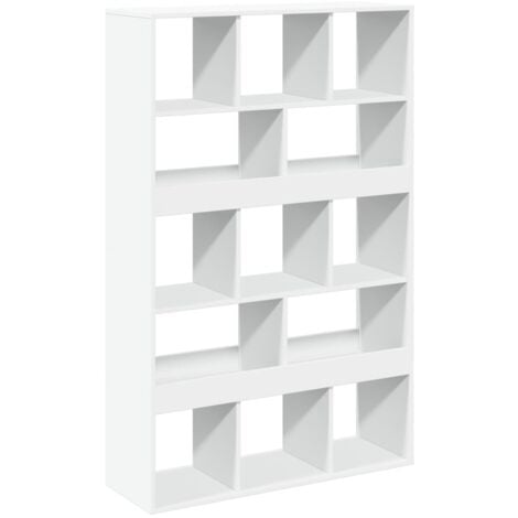 Separador de ambientes madera ingeniería blanco 100x33x156,5 cm vidaXL