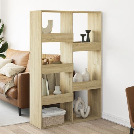 Separador de ambientes madera roble  100x33x155,5 cm