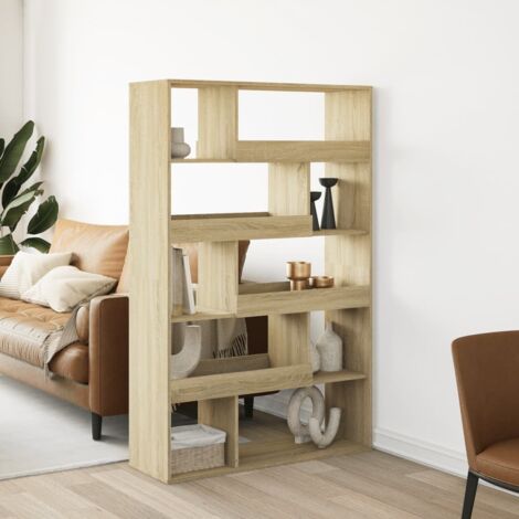 Separador de ambientes madera roble  100x33x156,5 cm