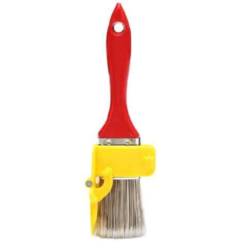 Separador de pintura roja para látex, paredes interiores, rodillo de espuma efecto lana, 1 pieza