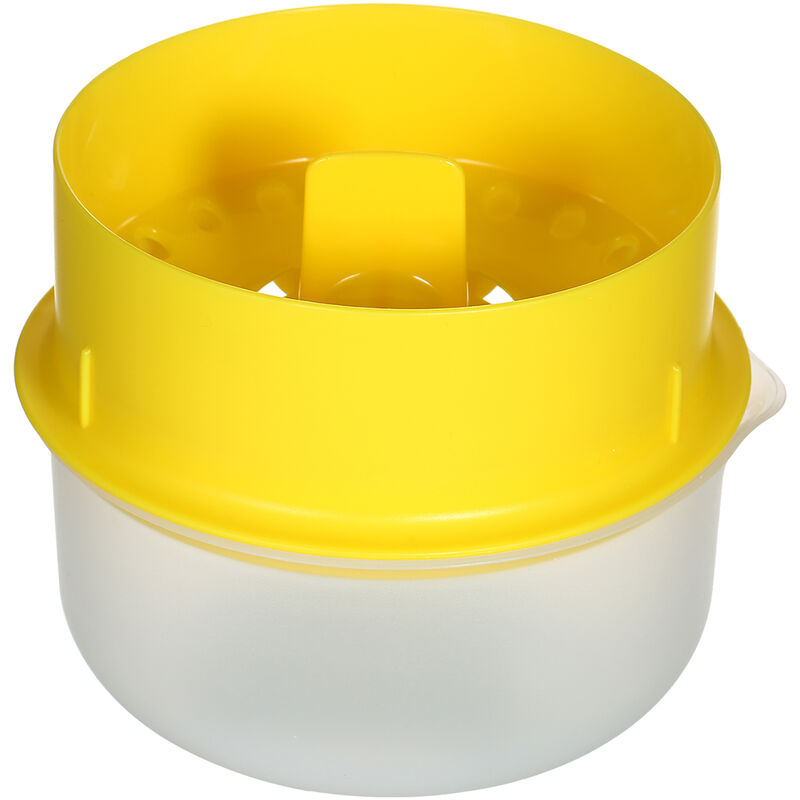 

Separador de huevos de plastico Extractor de yema de huevo Divisor de yema Colador de clara de huevo Herramienta para hornear para la cocina casera,