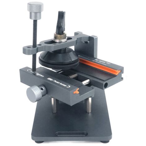 Separador universal pantallas LCD móviles, herramienta separación cristal trasero sin calor, soporte giratorio 360°, para reparación teléfonos