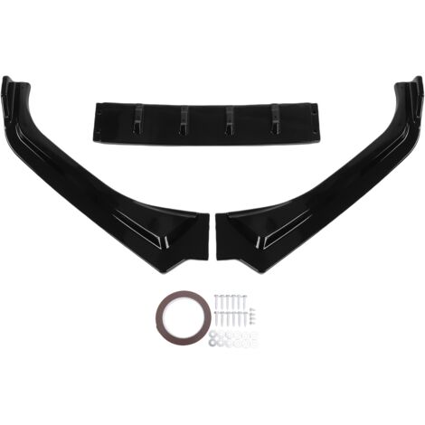 Séparateur de becquet de lèvre inférieure de pare-chocs avant, protecteur de protection résistant aux intempéries de remplacement pour Subaru BRZ 2017 – 2021 noir brillant