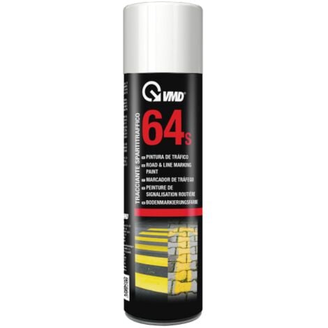 Se'parateur de circulation blanc VMD 64 S pour la cre'ation de signalisation permanente 500 ml ide'al pour l'asphalte le bois et le be'ton