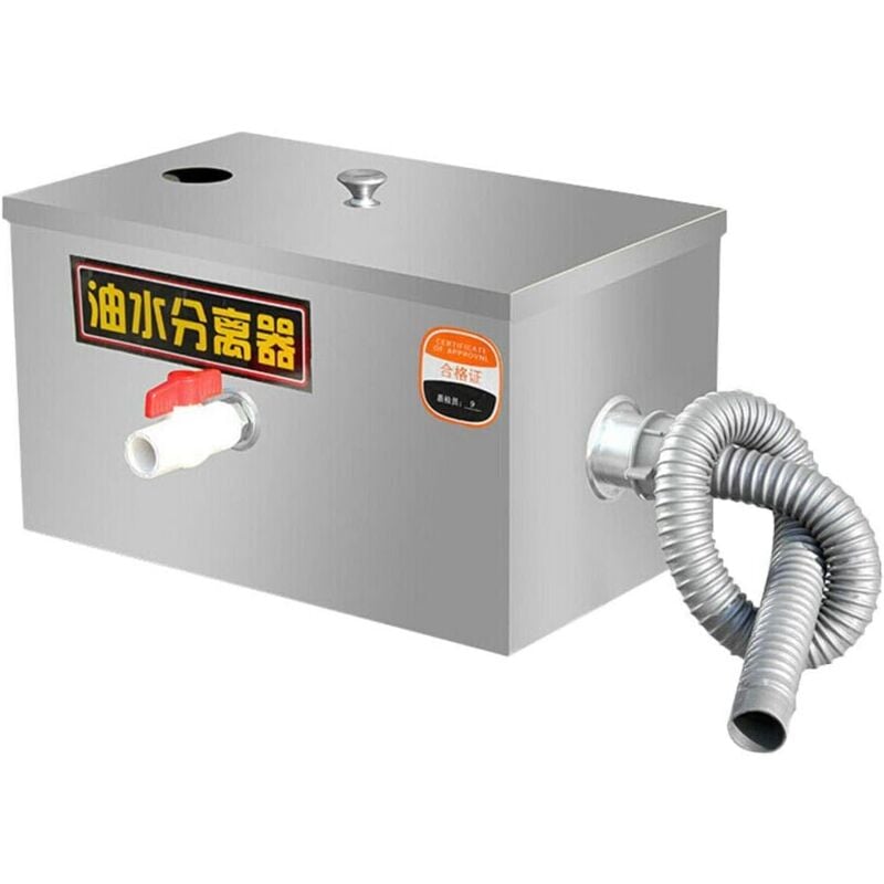 Séparateur de graisse professionnel en acier inoxydable pour cuisine et restaurant