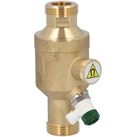 Separateur de magnetite Easyflow p circuit de chauffage Easyflow DN20 DN25 male L 130mm