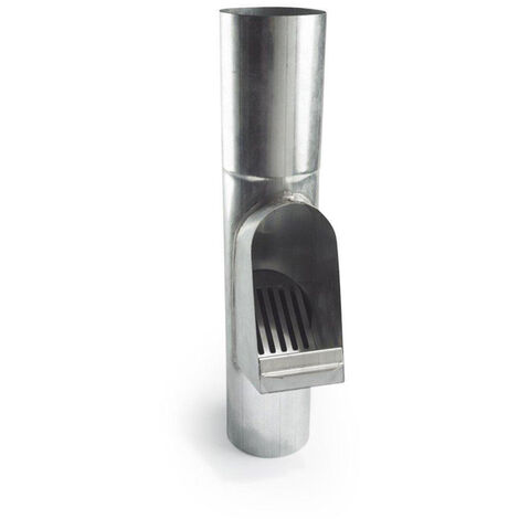 Séparateur de plan 100mm pour gouttière – Adaptateur pour diamètre 100mm – Installation rapide et durable – Pour chantiers humides – Rheinzink