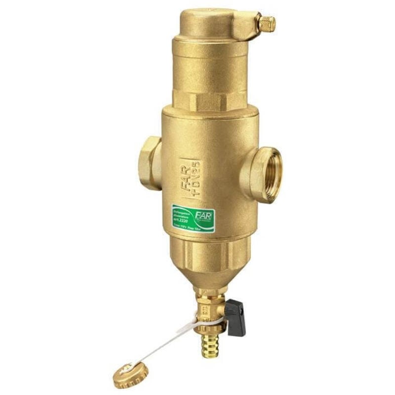 Far Rubinetterie - Séparateur de saleté pour installations de chauffage 2200 1'