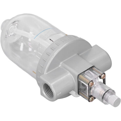 Séparateur d'huile et d'humidité en alliage d'aluminium PC étanche pour compresseur d'air QIU‑08 G1/4
