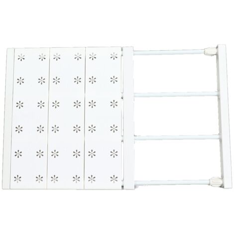 Séparateur extensible 38-60cm, organisation chaussures placard sans percer, gain de place