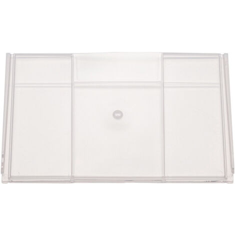 Séparateur pour bac à étagères L.230mm H.132mm polypropylène transparent fermé 1 BT-25 ST