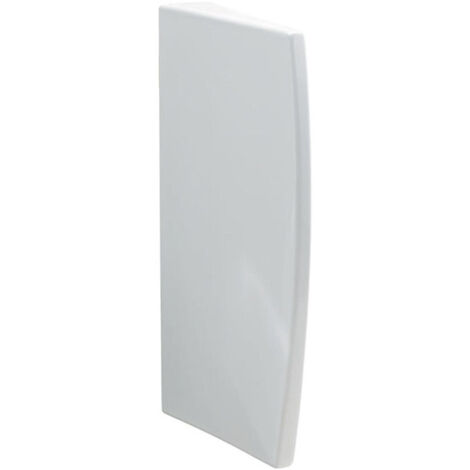 Séparation d'urinoirs Geberit: L:40cm, B:10cm, H:70cm, Blanc