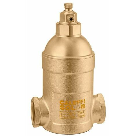 Separatore d'aria manuale per impianti solari Caleffi 251093  3/4"F