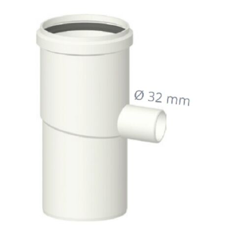 SEPARATORE DI CONDENSA CON VITE ANALISI FUMI IN PPs Diam. 80 STABI