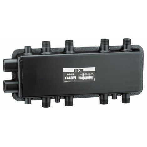 Sepcoll hydraulische Trennvorrichtung Caleffi 559022 Schwarz