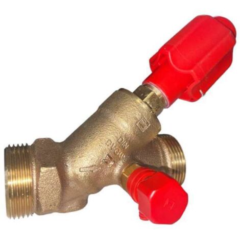 Seppelfricke Freistromventil RG DN 15 6016.10 m. Außengewinde 3/4" mit Entleerung DVGW