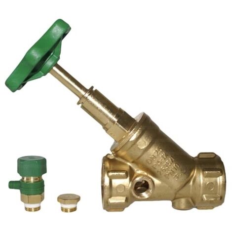 Seppelfricke SEPP DIN-Basis Freistromventil, mit Entleerung, steigend, Rp2 (DN50), Messing Typ 1407, 0048924