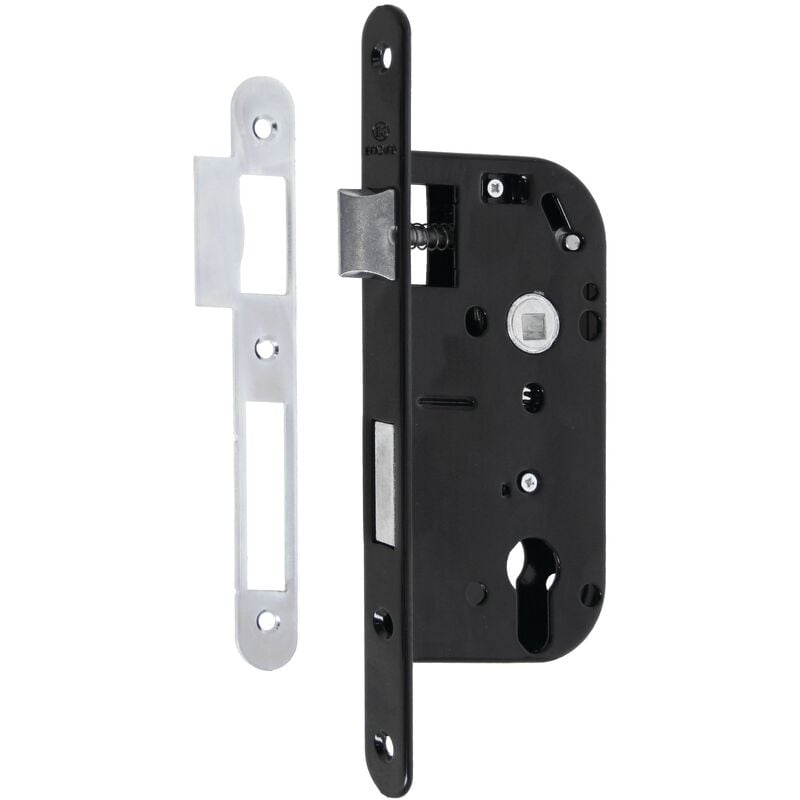 Serrure pêne dormant demi-tour cylindre européen Bricard 745121