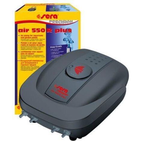Sera AIR 550 PLUS Pompe à air aquarium 550 l/h 8 W