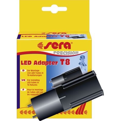 Sera Aquarium-Beleuchtung LED Adapter T8 - 2 Stück Aquariumbeleuchtung