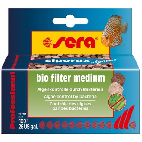 Sera Aquariumfiltermedium siporax algovec Professional 35 g Wasseraufbereiter
